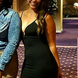Sexy LBD with wired bust